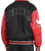 AVIREX Team Eagle Wool Leather Jacket 2