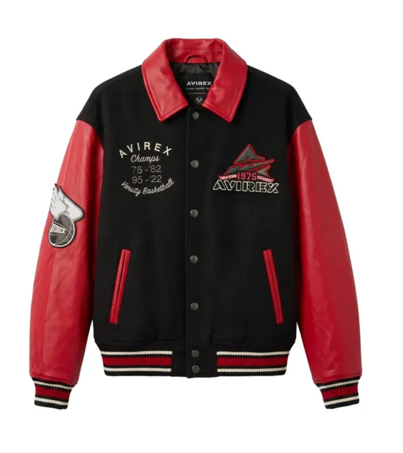 AVIREX Team Eagle Wool Leather Jacket 5 AVIREX Team Eagle Wool Leather Jacket 5