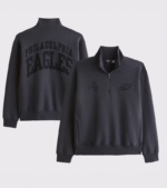 Abercrombie & Fitch Philadelphia Eagles Half-Zip Sweatshirt 1