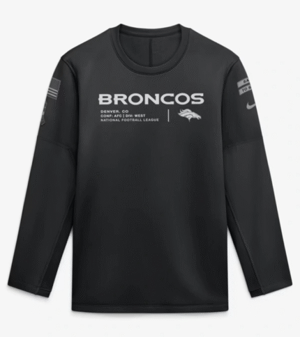 Broncos 2026 Salute to Service Crewneck Sweatshirt 1