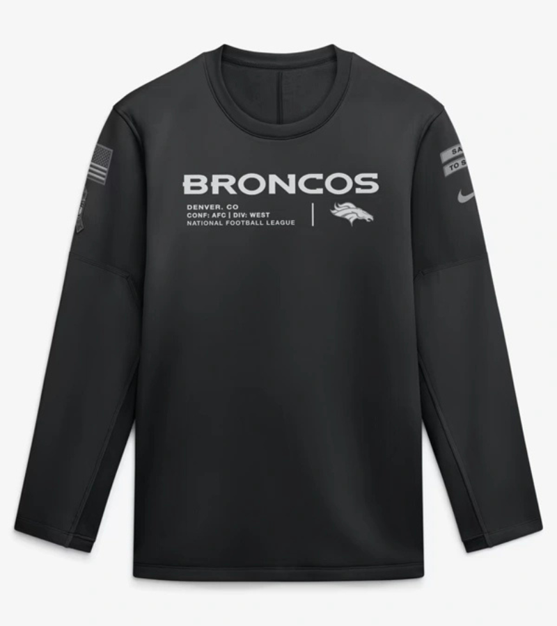 Broncos 2026 Salute to Service Crewneck Sweatshirt 1 Broncos 2026 Salute to Service Crewneck Sweatshirt 1