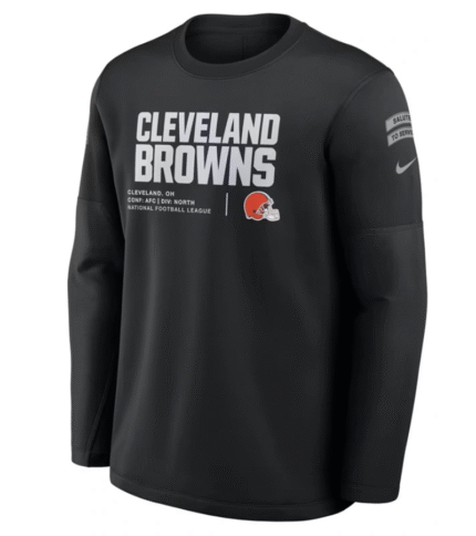 Browns 2026 Salute to Service Crewneck Sweatshirt 4
