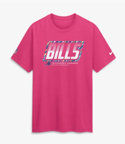 Buffalo Bills 2026 Pink Crucial Catch T-Shirt 2