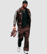 Carnell Tate Adidas Brown Track Jacket 4
