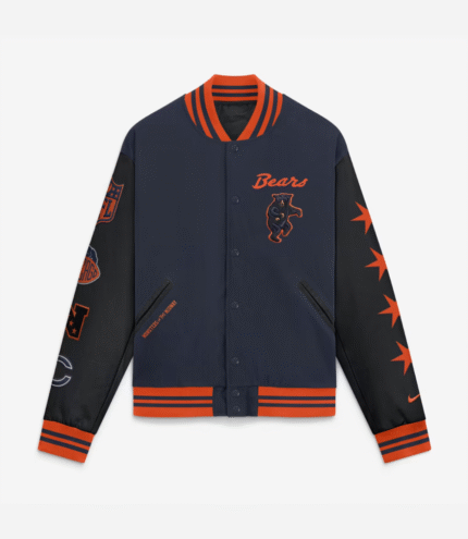 Chicago Bears Nike 2026 Rivalries Varsity Jacket 2