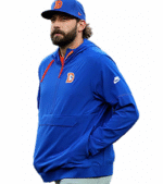 Davis Webb Denver Broncos 2026 Sideline Anorak Jacket 1