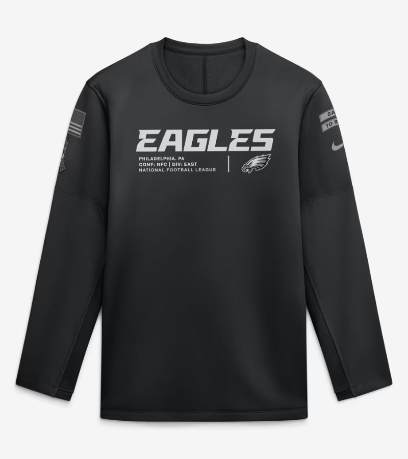 Eagles 2026 Salute to Service Crewneck Sweatshirt 1