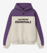 Fear of God x NFL Heather Baltimore Ravens 90s Relaxed Hoodie 4