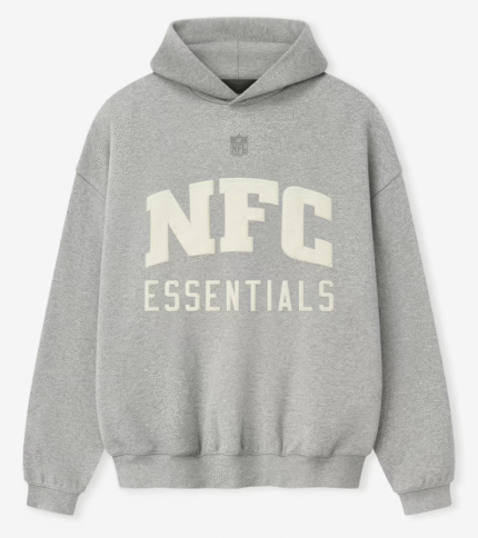 Fear of God x NFL Heather Gray NFC Sport Hoodie 1
