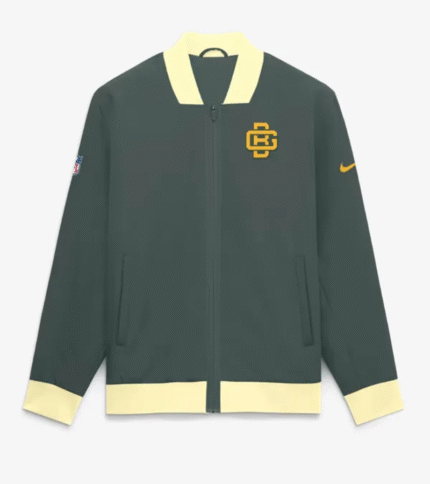 Green Bay Packers 2026 Nike Rivalries Sideline Bomber Jacket 2
