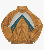Jacksonville Jaguars Leather Kru Track Jacket 1