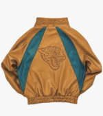 Jacksonville Jaguars Leather Kru Track Jacket 2