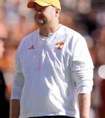 Josh Heupel 2026 Tennessee Volunteers Sideline Quarter-Zip Jacket 2