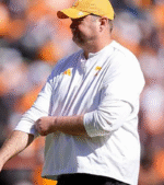 Josh Heupel 2026 Tennessee Volunteers Sideline Quarter-Zip Jacket 4