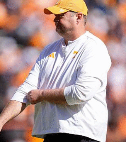 Josh Heupel 2026 Tennessee Volunteers Sideline Quarter-Zip Jacket 4