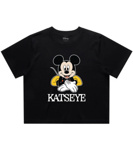 KATSEYE x Disney Mickey & Minnie Crop T-Shirt 1