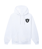 Las Vegas Raiders ASSC White Hello Kitty Hoodie 2