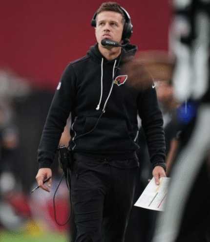Mike LaFleur Arizona Cardinals Sideline Hoodie