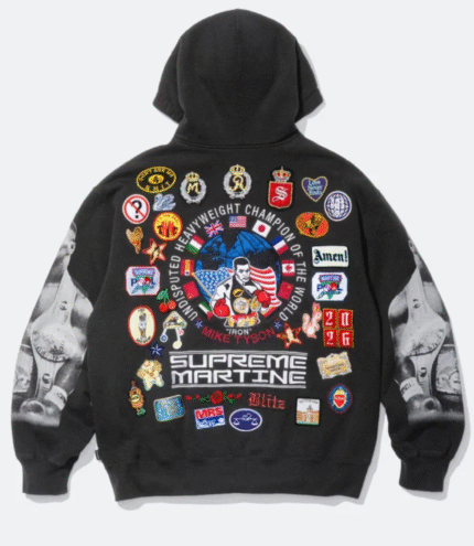 Mike Tyson Supreme x Martine Rose Zip-Up Hoodie 1