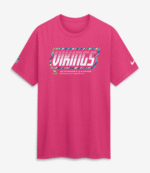 Minnesota Vikings 2026 Pink Crucial Catch T-Shirt 1