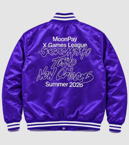 MoonPay X Games League Satin Jacket 2
