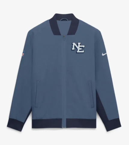 New England Patriots 2026 Nike Rivalries Sideline Bomber Jacket 2