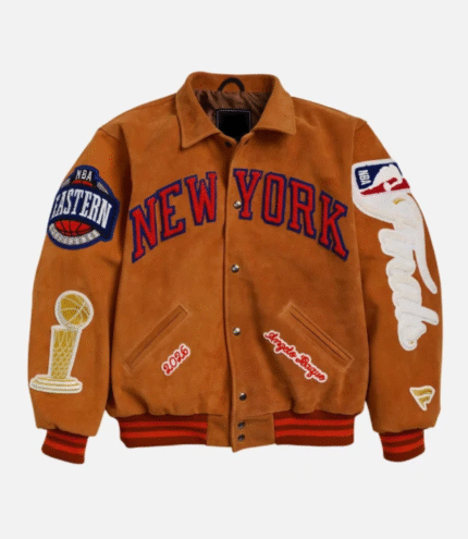 New York Knicks 2026 NBA Finals Champions Artisan Jacket