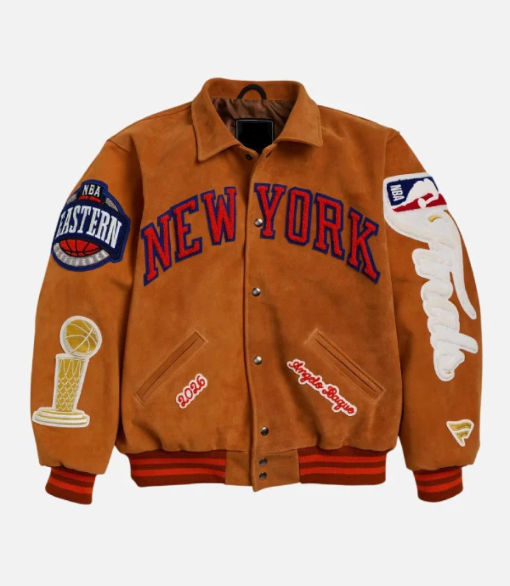 New York Knicks 2026 NBA Finals Champions Artisan Jacket 2