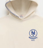 New York Mets Madhappy Baseball Cream Hoodie 2