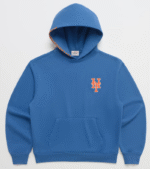 New York Mets Madhappy Blue Fleece Hoodie 1