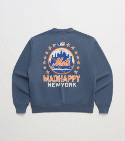 New York Mets Madhappy Blue Sweatshirt 2