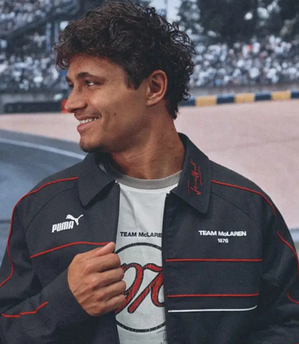 PUMA McLaren James Hunt Black Racing T7 Jacket 1