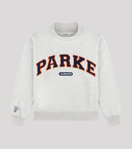 Parke x ’47 Auburn Mockneck Grey Sweatshirt 1