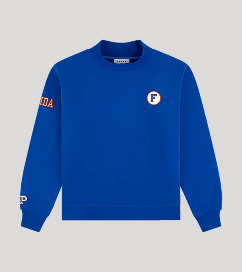 Parke x ’47 Florida Blue Mockneck Sweatshirt 2 Parke x ’47 Florida Blue Mockneck Sweatshirt 2
