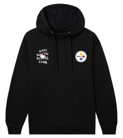 Pittsburgh Steelers ASSC Hello Kitty Blitz Hoodie 2