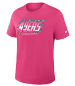 San Francisco 49ers 2026 Pink Crucial Catch T-Shirt 4