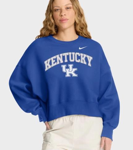 Women’s Kentucky Wildcats Nike Oversized Phoenix Sweatshirt 1