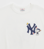 Yankees x Peanuts Heavyweight White Tee 2