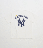 Yankees x Peanuts Heavyweight White Tee 3